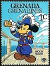 Grenadines 1979 Walt Disney 1 ¢ Multicolor Scott 351